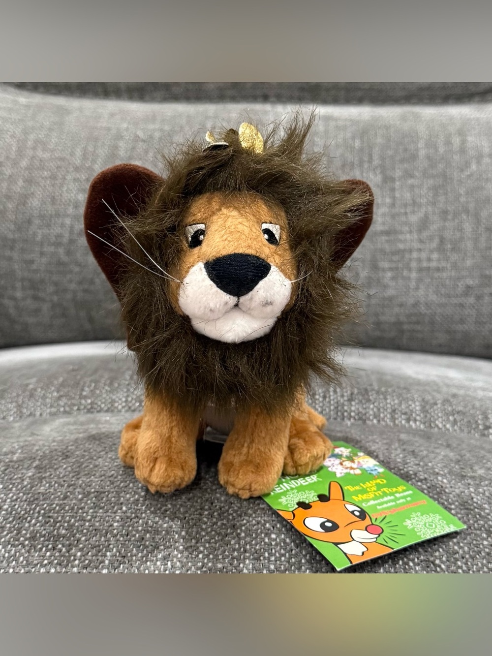 VTG 1998 Stuffins Rudolph: King Moonracer Plushie 7” CVS Exclusive